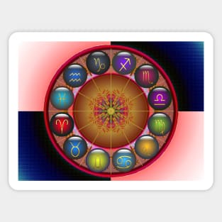 The Wheel of Fortune #1 Sticker